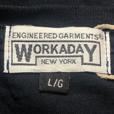 画像3: ENGINEERED GARMENTS®WORKADAY Pocket-Tee カナダ製 黒 無地