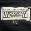 画像7: ENGINEERED GARMENTS®WORKADAY Pocket-Tee カナダ製 黒 無地 (7)