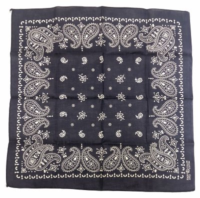 画像2: Deadstock 1970'S ELEPHANT BRAND FAST COLOR BANDANA  紺 USA製