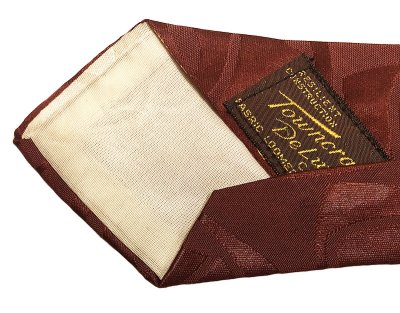 画像2: 【Vintage/Used】Towncraft De Luxe Tie 1950'S USA製 ヴィンテージ・タイ5