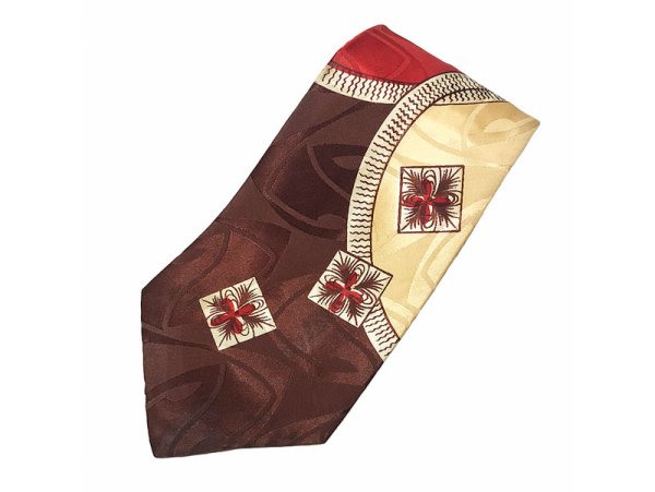 画像1: 【Vintage/Used】Towncraft De Luxe Tie 1950'S USA製 ヴィンテージ・タイ5 (1)