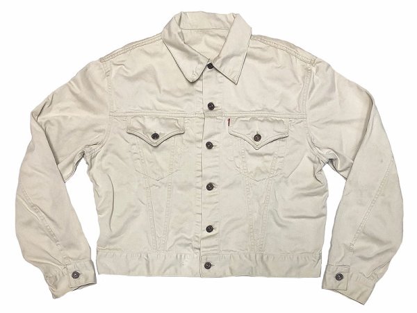 画像1: 【Vintage/Used】LEVIS 940BXX COTTON SATIN JACKET "E" 1960'S SZ46 (1)