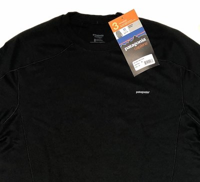 画像1: Deadstock 2010'S Patagonia Capilene Midweight Men's Crew Black M