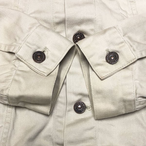 画像5: 【Vintage/Used】LEVIS 940BXX COTTON SATIN JACKET "E" 1960'S SZ46 (5)