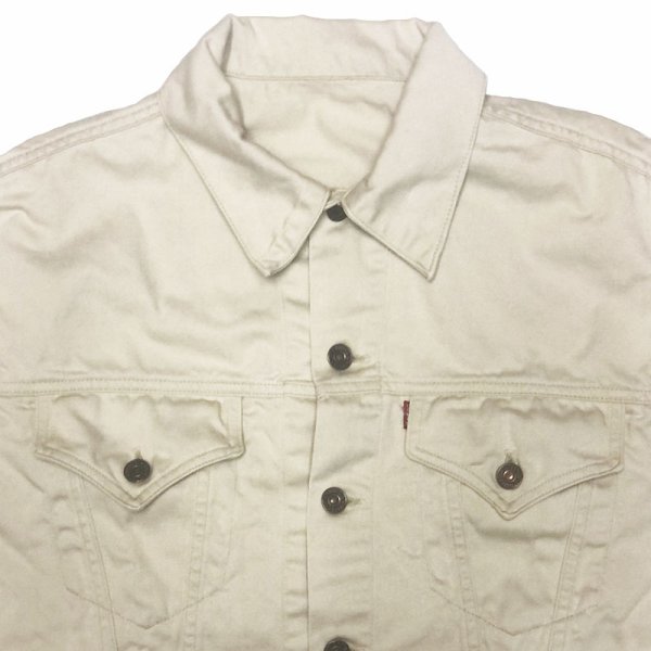 画像4: 【Vintage/Used】LEVIS 940BXX COTTON SATIN JACKET "E" 1960'S SZ46 (4)