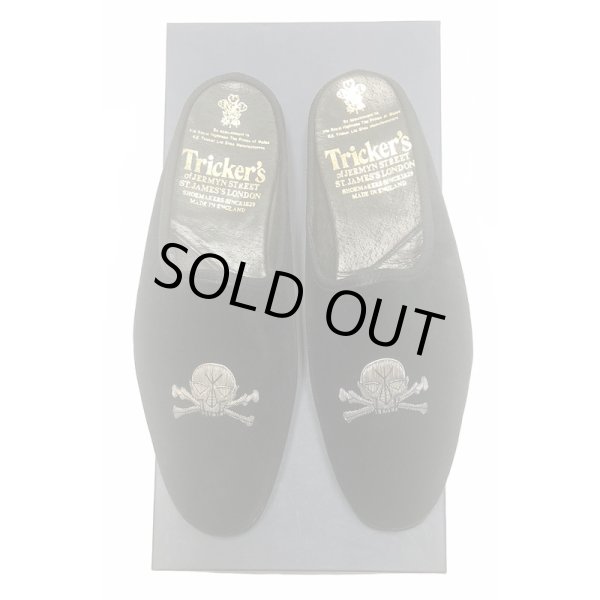 画像6: Tricker’s for Needles Skull Velvet Mule NOS デッドストック イギリス製 箱付 (6)