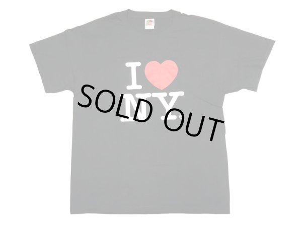 画像1: Deadstock 2000'S "I LOVE NY®" 黒 デッドストック フルーツオブザルーム (1)