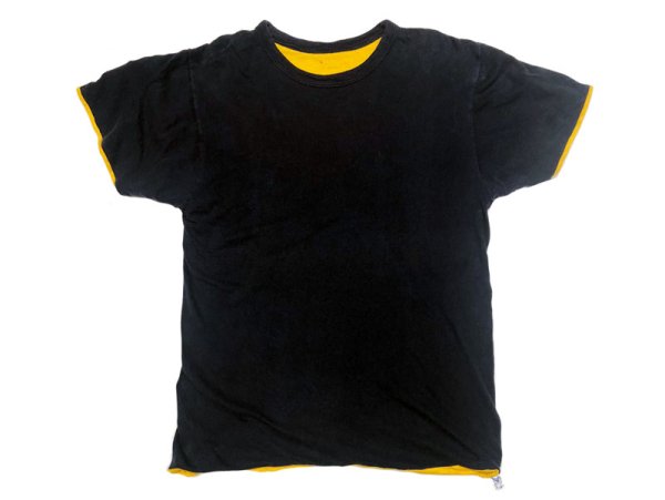 画像1: 【Vintage/Used】1980’S Champion®  REVERSIBLE T-SHIRTS 紺×黄 M (1)