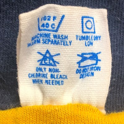 画像3: 【Vintage/Used】1980’S Champion®  REVERSIBLE T-SHIRTS 紺×黄 M