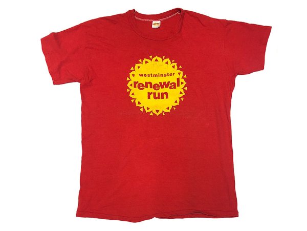 画像1: 【Vintage/Used】1978-84’S RUSSELL® Tee WESTMINSTER RENEWAL RUN (1)