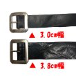 画像8: UN-SYMMETRY GARRISON BELT 3.8 アンシンメトリー ギャリソン ベルト 黒 (8)
