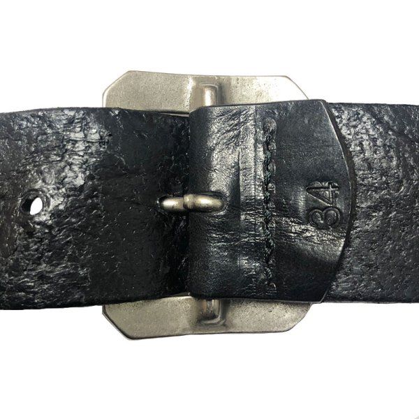 画像4: UN-SYMMETRY GARRISON BELT 3.8 アンシンメトリー ギャリソン ベルト 黒 (4)