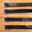 画像7: UN-SYMMETRY GARRISON BELT 3.8 アンシンメトリー ギャリソン ベルト 黒 (7)