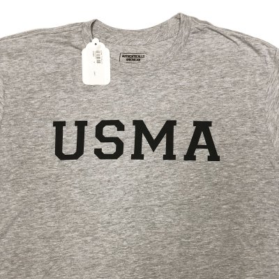画像1: USMA (United States Military Academy) GRAY Tee Made in USA アメリカ製