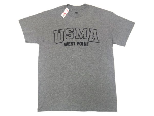 画像1: USMA/US MILITARY ACADEMY WEST POINT Tee MV®SPORTS GRAY (1)