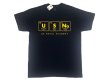 画像1: USNA (US NAVAL ACADEMY) Formula Tee MV Sports® 紺×黄 元素記号 (1)
