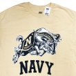 画像3: USNA (US NAVAL ACADEMY) "Bill the Goat NAVY" Tee MV Sports® MAIZE  (3)