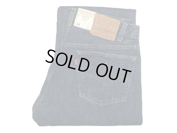 画像1: Deadstock 1987'S LEVI'S 501 Jeans Stone Washed 34×36 Made in USA  (1)
