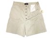 画像2: RRL Military Chino Shorts 1990'S NOS 三ツ星 ダブルアールエル アメリカ製 (2)