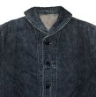 画像4: 【Vintage/Used】US.NAVY Shawl Collar DENIM Jacket 1940'S 米海軍実物 (4)