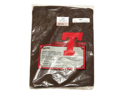 画像1: Deadstock 1970'S SEARS POCKET Tee 50/50 USA製 シアーズ ポケT 茶 袋入