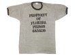画像1: Deadstock 1980S FLORIDA PRISON Ringer Tee デッドストック アメリカ製　 (1)