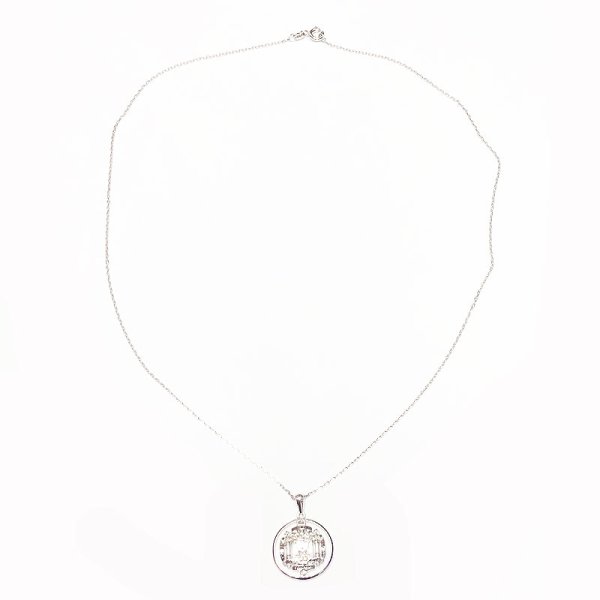 画像4: USNA (US NAVAL ACADEMY) Sterling Silver Round "USNA" Crest Necklace (4)