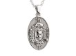 画像2: USNA (US NAVAL ACADEMY) Sterling Silver Oval "USNA" Crest Necklace (2)