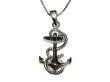 画像2: USNA (US NAVAL ACADEMY) Sterling Silver "Navy" Fouled Anchor Pendant　 (2)