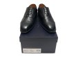 画像1: RALPH LAUREN DENVERII CAP-TOE BLACK CALF MADE IN ITALY 7E(25.5)  (1)