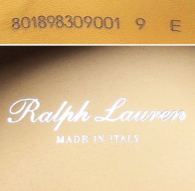 画像3: RALPH LAUREN DENVERII CAP-TOE BLACK CALF MADE IN ITALY 9E(27.5) 