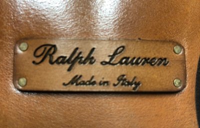 画像2: RALPH LAUREN DENVERII CAP-TOE BLACK CALF MADE IN ITALY 7E(25.5) 