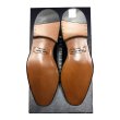 画像7: RALPH LAUREN DENVERII CAP-TOE BLACK CALF MADE IN ITALY 7E(25.5)  (7)
