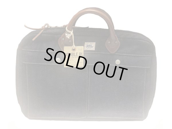 画像1: RRL DENIM LAPTOP BRIFF CASE ダブルアールエル ノートPC ブリーフケース (1)