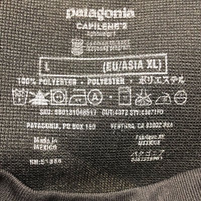 画像3: Deadstock 2010'S Patagonia Capilene 2 Men's Crew Half Sleeve Black L