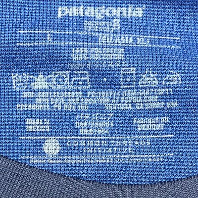 画像3: Deadstock 2010'S Patagonia Capilene 2 Men's Crew Half Sleeve Blue L