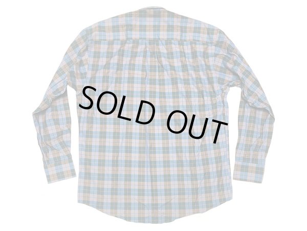 画像3: Deadstock 1990-2000'S GITMAN BROS PLAID B.D.Shirts Made in USA 青緑茶 (3)