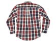 画像3: Deadstock 1990-2000'S GITMAN BROS PLAID B.D.Shirts Made in USA 紺赤白 (3)