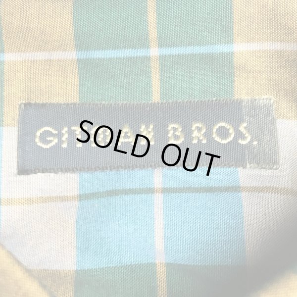 画像5: Deadstock 1990-2000'S GITMAN BROS PLAID B.D.Shirts Made in USA 青緑茶 (5)