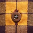 画像7: Deadstock 1990-2000'S GITMAN BROS PLAID B.D.Shirts Made in USA 黄×茶 (7)