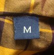 画像6: Deadstock 1990-2000'S GITMAN BROS PLAID B.D.Shirts Made in USA 黄×茶 (6)