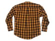 画像3: Deadstock 1990-2000'S GITMAN BROS PLAID B.D.Shirts Made in USA 黄×茶 (3)