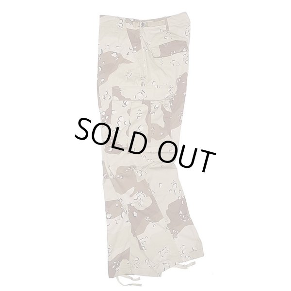 画像2: Deadstock 1983'S US.Military Combat Trousers Desert Camo チョコチップ (2)