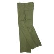画像2: Deadstock 1970'S US.ARMY SATEEN OG107 TYPE-1 Utility Trousers 34×29 (2)