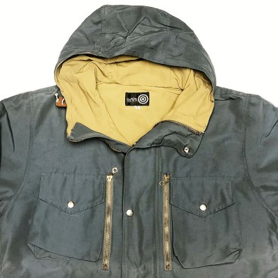 画像1: Deadstock 1990'S South2west8  Mountain Parka L サックスブルー×ベージュ