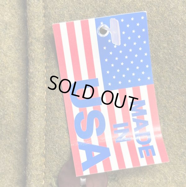 画像5: Deadstock 2000'S SKOOKUM スクーカム 袖革 ボタンスタジャン Made in USA  (5)