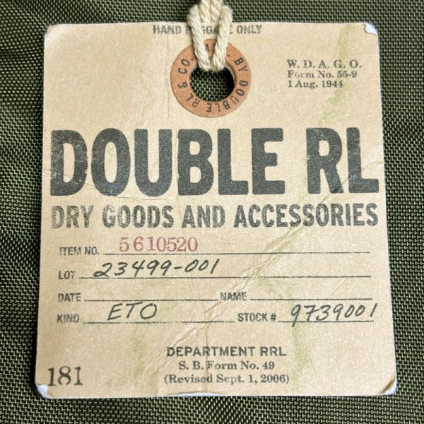 画像10: RRL US.MILITARY UTILITY BACKPACK ダブルアールエル バックパック (10)