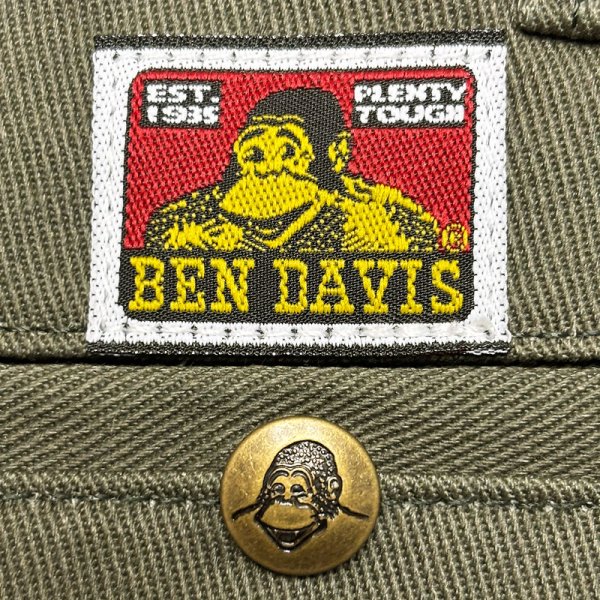 画像9: BEN DAVIS® The Classic Ben's Pants 50/50 NOS Olive Drab SIZE有 (9)