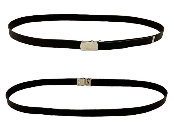 画像2: UN-SYMMETRY GI BELT 2.0 BLACK アンシンメトリー ガチャベルト 黒 (2)