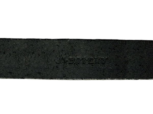画像5: UN-SYMMETRY GI BELT 2.0 BLACK アンシンメトリー ガチャベルト 黒 (5)
